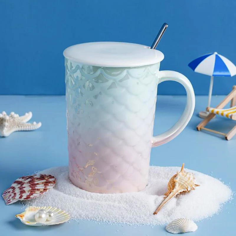 Coral Shell Relief Series Coffee Cup And Saucer Milk Jug/Shell Container Large Capacity Copper Chapter Ceramic Cup Men's Women's
Coral Shell Relief Series Coffee Cup And Saucer Milk Jug/Shell Container Large Capacity Copper Chapter Ceramic Cup Men's Women's