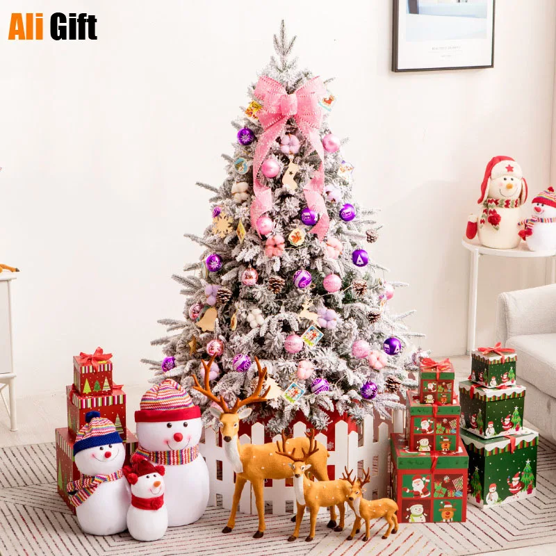 1.2m Flocking Tree Snow Tree Christmas Tree Package Christmas Scene Decoration Props Dress Up Tree
1.2m Flocking Tree Snow Tree Christmas Tree Package Christmas Scene Decoration Props Dress Up Tree