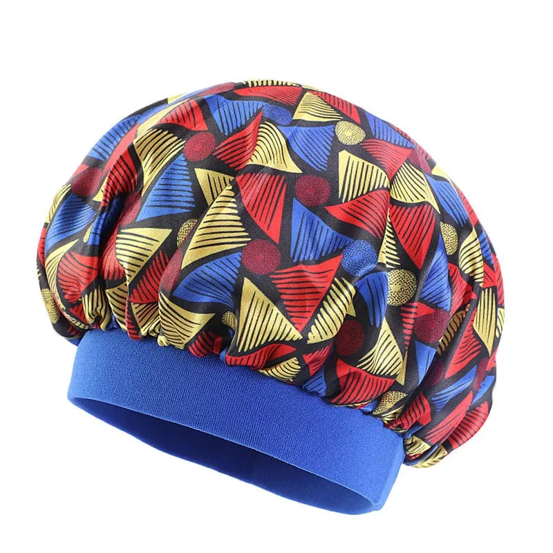 Cute Pattern Bonnet Night Sleep Cap for Children Kids Satin Wide-brimmed Elastic Turban Chemo Hat Girl boy Hair Care Accessories
Cute Pattern Bonnet Night Sleep Cap for Children Kids Satin Wide-brimmed Elastic Turban Chemo Hat Girl boy Hair Care Accessories