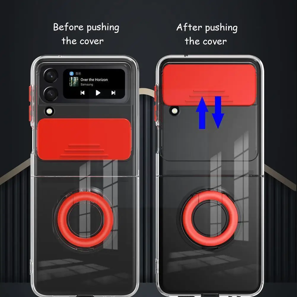 Push-pull Camera With Ring Bracket Is Suitable For Z Flip3 Flip 3 Transparent Soft Silicone Shockproof D3n8
Push-pull Camera With Ring Bracket Is Suitable For Z Flip3 Flip 3 Transparent Soft Silicone Shockproof D3n8