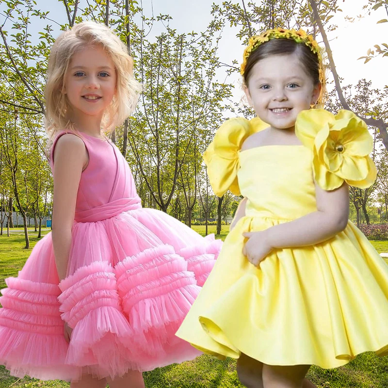 2022 Girl Princess Dress Bronzing Flowers Ruffles Irregular Dresses For Girls Christmas Wedding Birthday Party Children Clothing
2022 Girl Princess Dress Bronzing Flowers Ruffles Irregular Dresses For Girls Christmas Wedding Birthday Party Children Clothing