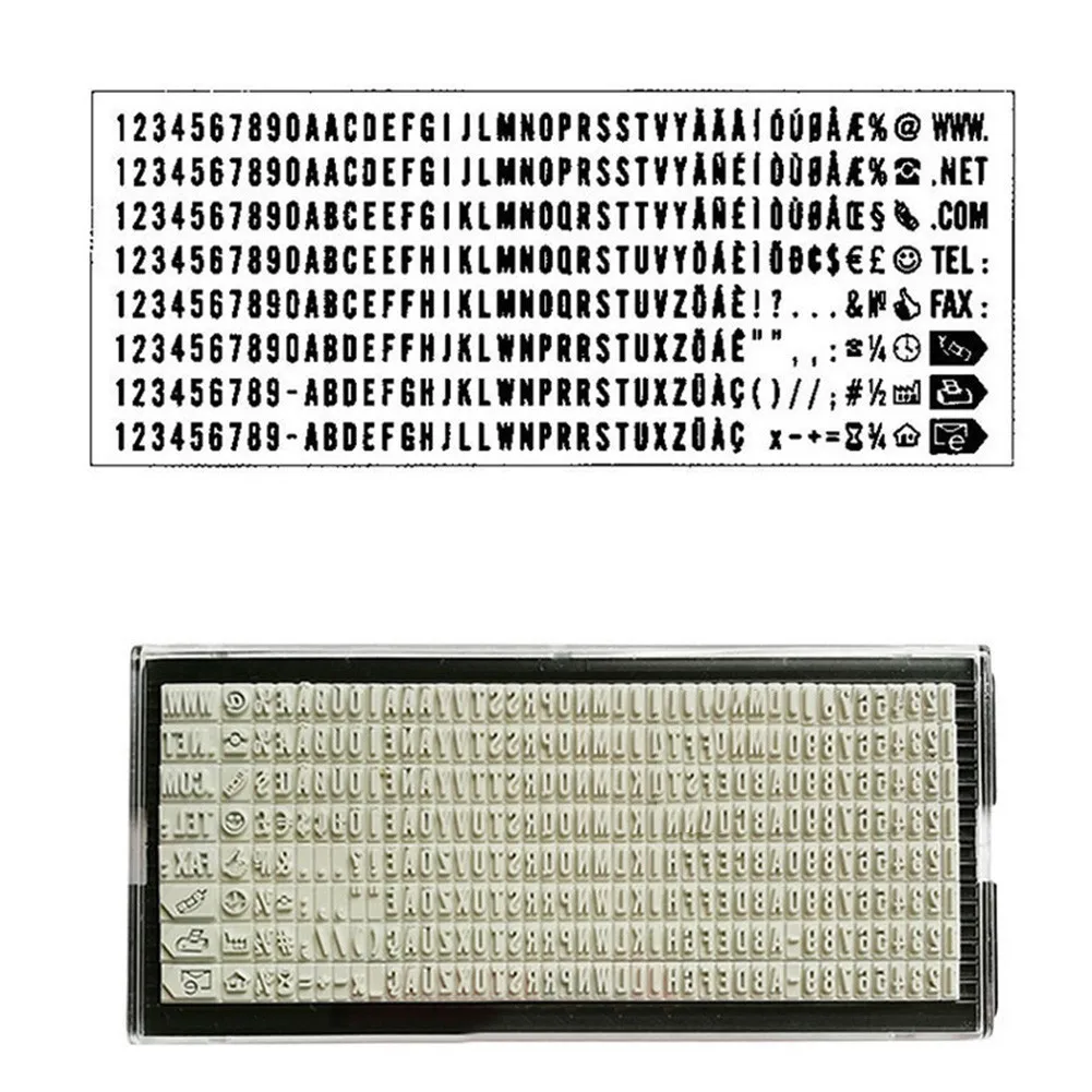 Rubber Stamp Kit DIY Personalized Customized Self-Inking Business 2pc Rubber Type Plate + 1pc Printing Stamp
Rubber Stamp Kit DIY Personalized Customized Self-Inking Business 2pc Rubber Type Plate + 1pc Printing Stamp