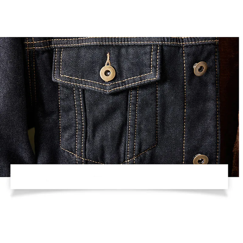 Thicken Denim Jacket Men Winter Fleece Warm Casual Multiple Pockets Jean Coats Male Motorcycle Military Tactical Mens Jackets
Thicken Denim Jacket Men Winter Fleece Warm Casual Multiple Pockets Jean Coats Male Motorcycle Military Tactical Mens Jackets