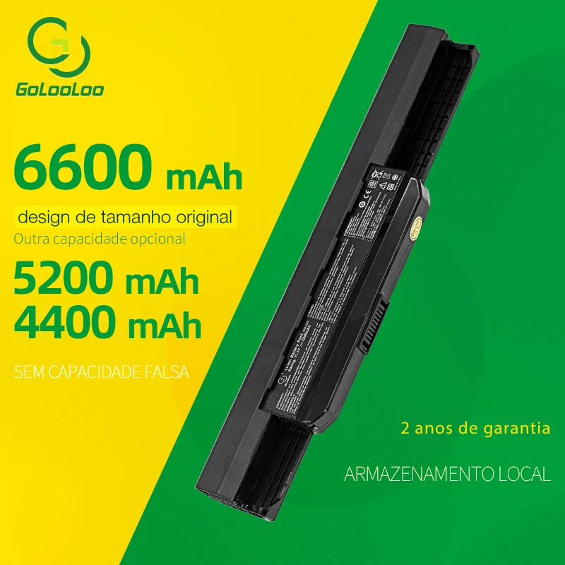 Golooloo K53u Аккумулятор для ноутбука Asus A32 K53 A42-K53 A31-K53 A41-K53 A43 A53 K43 K53 K53S X43 X44 X53 X54 X84 X53SV X53U X54H
Golooloo K53u Аккумулятор для ноутбука Asus A32 K53 A42-K53 A31-K53 A41-K53 A43 A53 K43 K53 K53S X43 X44 X53 X54 X84 X53SV X53U X54H