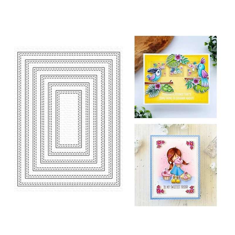 2021 New Arrival Metal Cutting Dies Scrapbooking Rectangle Border Backgrounds Making Album Frame Card Craft No Clear Stamp
2021 New Arrival Metal Cutting Dies Scrapbooking Rectangle Border Backgrounds Making Album Frame Card Craft No Clear Stamp