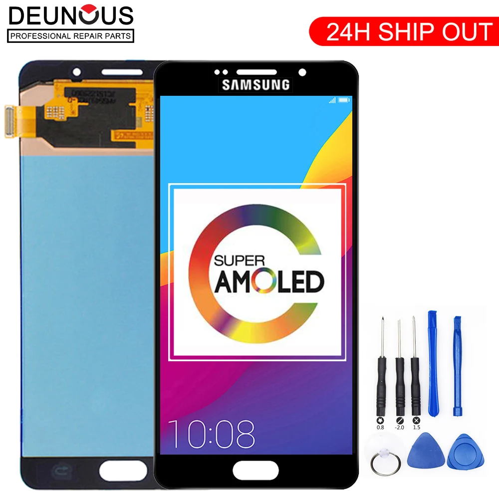 Оригинальный ЖК-дисплей 5,5 дюйма Super AMOLED для SAMSUNG Galaxy A7 2016, ЖК-дисплей A7100 A710F A710, ЖК-дисплей с сенсорным экраном, дигитайзер, замена
Оригинальный ЖК-дисплей 5,5 дюйма Super AMOLED для SAMSUNG Galaxy A7 2016, ЖК-дисплей A7100 A710F A710, ЖК-дисплей с сенсорным экраном, дигитайзер, замена