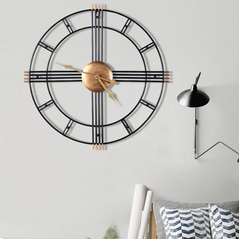Scandinavian modern minimalist wall clock creative fashion art clock American iron home mute hanging table clock home decor
Scandinavian modern minimalist wall clock creative fashion art clock American iron home mute hanging table clock home decor
