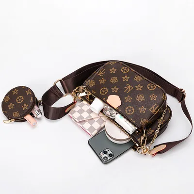 Women 3-in-1 Messenger Handbag Tote,9.5 Inch Brand Print Pu Crossbody Bag,Totes Clutch,Shoulder Bag
Women 3-in-1 Messenger Handbag Tote,9.5 Inch Brand Print Pu Crossbody Bag,Totes Clutch,Shoulder Bag
