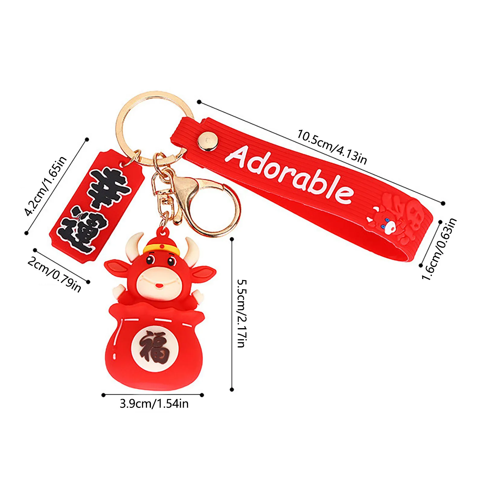 Lucky Calf Key Chain Money Bag Key Ring Year Of The Key Ring Zodiac Mascot Pendant Portable Best Present For Your Family 2021
Lucky Calf Key Chain Money Bag Key Ring Year Of The Key Ring Zodiac Mascot Pendant Portable Best Present For Your Family 2021
