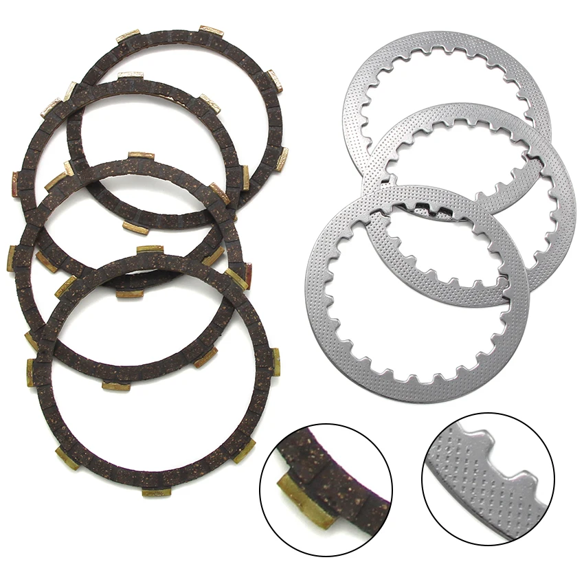 Motorcycle Parts Clutch Piece Kit For Yamaha YB100 L5 L5T L5TA DX100 1969-1970 1985 1987 131-16321-00/4EU-16321-00 131-16324-00
Motorcycle Parts Clutch Piece Kit For Yamaha YB100 L5 L5T L5TA DX100 1969-1970 1985 1987 131-16321-00/4EU-16321-00 131-16324-00