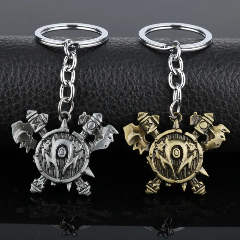 New Hot WOW World of Warcraft Frostmourne Keyring High Quality Game HearthStone Key Chain Sword Hammer Axe Weapon Key Pendant
New Hot WOW World of Warcraft Frostmourne Keyring High Quality Game HearthStone Key Chain Sword Hammer Axe Weapon Key Pendant