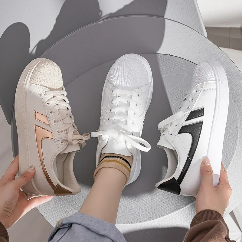 Shell head small white shoes women's Korean version 2021 spring and autumn new sports shoes leisure port wind board shoes
Shell head small white shoes women's Korean version 2021 spring and autumn new sports shoes leisure port wind board shoes