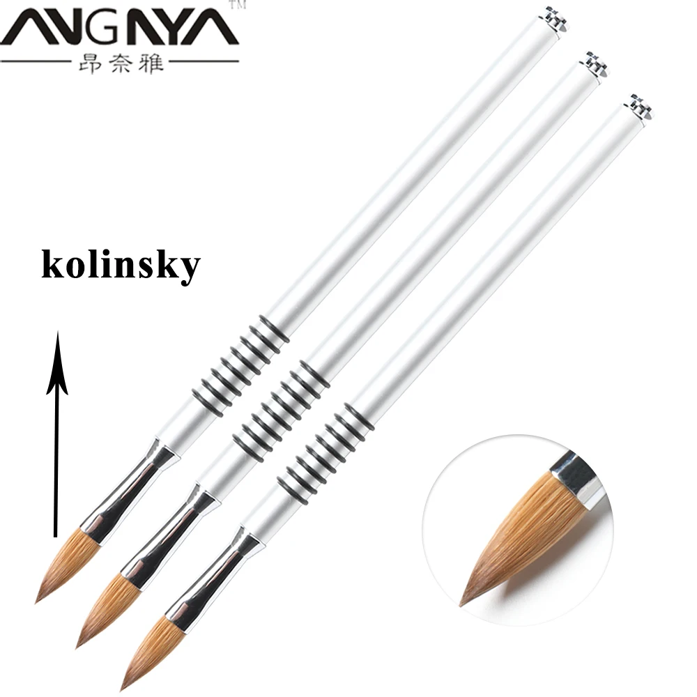 Новая акриловая кисть ANGNYA для ногтей, 1 шт., 2 #, 3 #, 4 #, 5 #, 6 #, 100%, кисть Kolinsky для дизайна ногтей, резьба по порошку, гель, металлическая ручка, инст...
Новая акриловая кисть ANGNYA для ногтей, 1 шт., 2 #, 3 #, 4 #, 5 #, 6 #, 100%, кисть Kolinsky для дизайна ногтей, резьба по порошку, гель, металлическая ручка, инст...