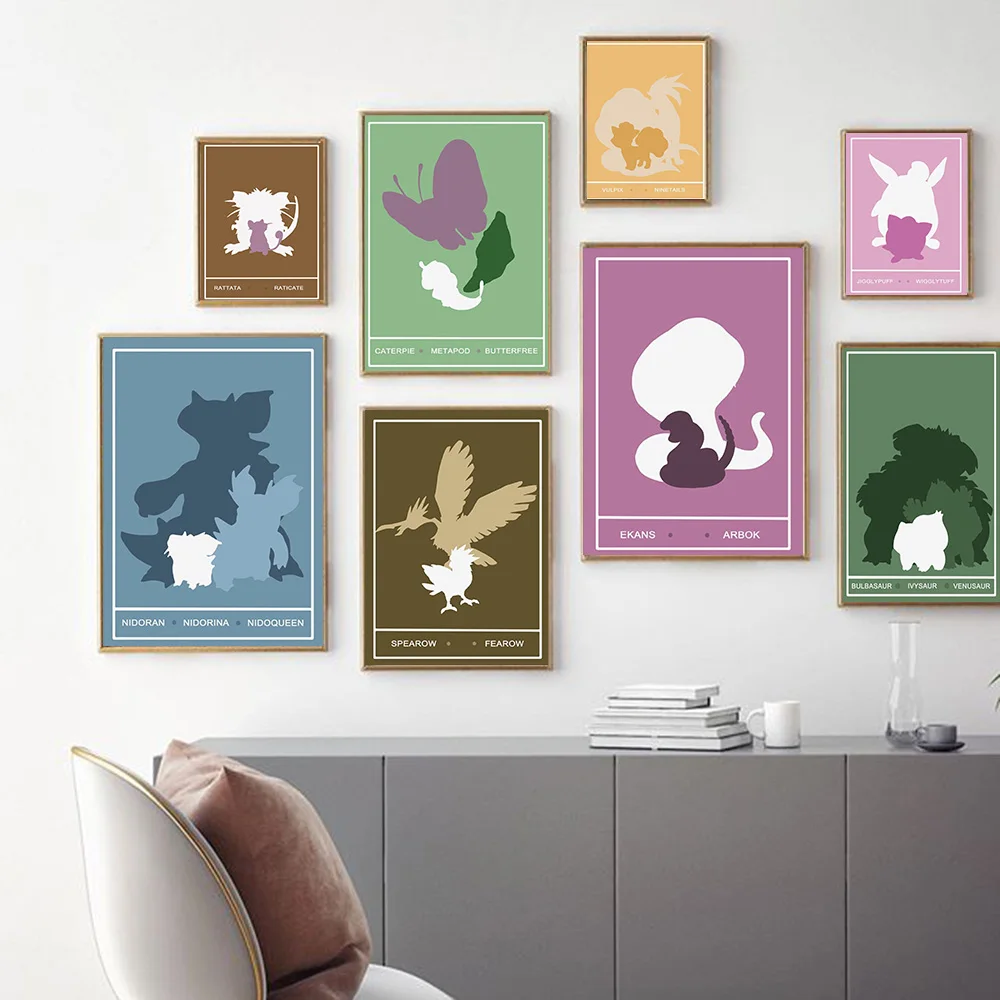 Pokemon Game Machine Cartoon Art Poster Mural Anime Canvas Painting Printing Children's Room Dorm Home Decoration Comic Picture
Pokemon Game Machine Cartoon Art Poster Mural Anime Canvas Painting Printing Children's Room Dorm Home Decoration Comic Picture