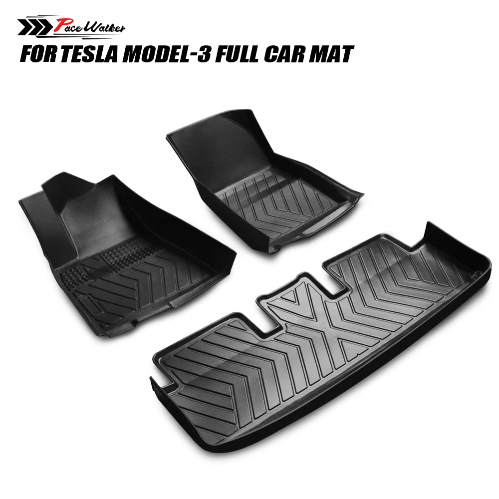 Floor Mats For Tesla Model 3 Custom Fit TPE Car Floor Mats Cargo Liner Rear Cargo Tray Trunk Waterproof Interior Accessories Set
Floor Mats For Tesla Model 3 Custom Fit TPE Car Floor Mats Cargo Liner Rear Cargo Tray Trunk Waterproof Interior Accessories Set