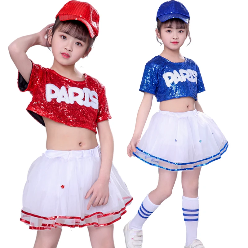 Children's jazz dance Latin dance costume girl boy sequins modern dance hip-hop costumes cheerleading dance costumes
Children's jazz dance Latin dance costume girl boy sequins modern dance hip-hop costumes cheerleading dance costumes