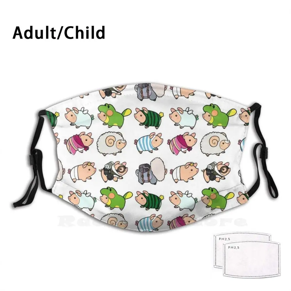 Poogie Party Print Washable Filter Anti Dust Mouth Mask Poogie Monster Hunter Monhan Monhun Mhw 
Poogie Party Print Washable Filter Anti Dust Mouth Mask Poogie Monster Hunter Monhan Monhun Mhw
