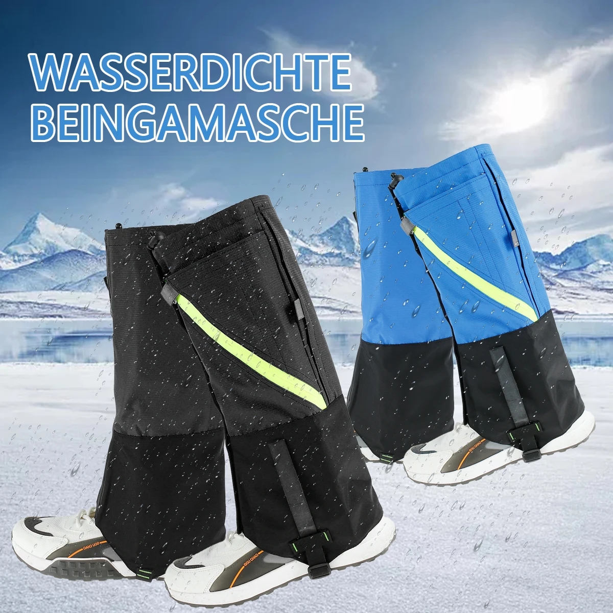 Outdoor Leg Gaiters Double Layer Waterproof Boot Gaiter Anti-Tear Legging Gaiter for Hiking Fishing Hunting Climbing Snowshoeing
Outdoor Leg Gaiters Double Layer Waterproof Boot Gaiter Anti-Tear Legging Gaiter for Hiking Fishing Hunting Climbing Snowshoeing