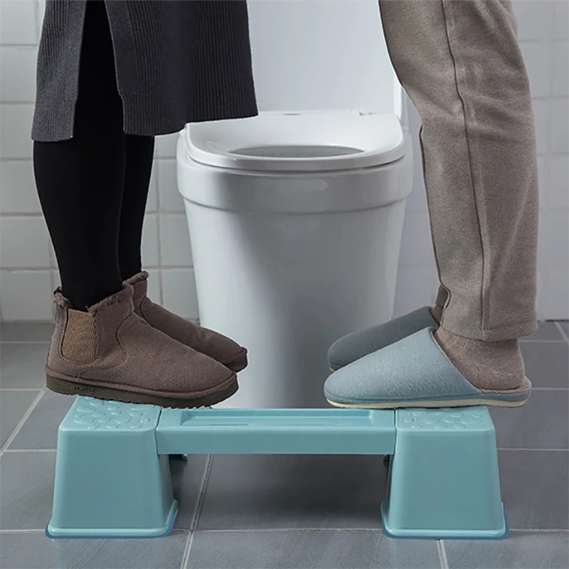 Toilet Stool Plastic Squatting Stool Fits All Toilets and Bathroom Thicker Detachable Toilet Stool Saves Space in the Bathroom a
Toilet Stool Plastic Squatting Stool Fits All Toilets and Bathroom Thicker Detachable Toilet Stool Saves Space in the Bathroom a