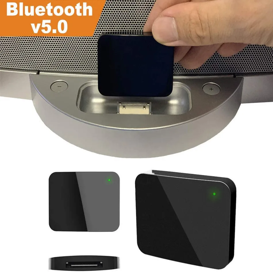 Беспроводной 30-контактный адаптер Bluetooth 5 0 аудиоприемник для Bose Sounddock II iPhone iPod