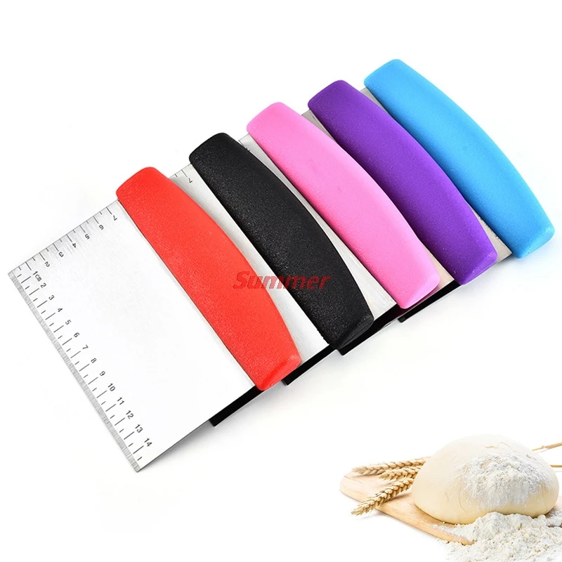 Kitchen Accessories 1Pcs Stainless Steel Griddle Scraper Chopper - Great as Dough Cutter for Bread/Pizza Dough baking supplies
Kitchen Accessories 1Pcs Stainless Steel Griddle Scraper Chopper - Great as Dough Cutter for Bread/Pizza Dough baking supplies