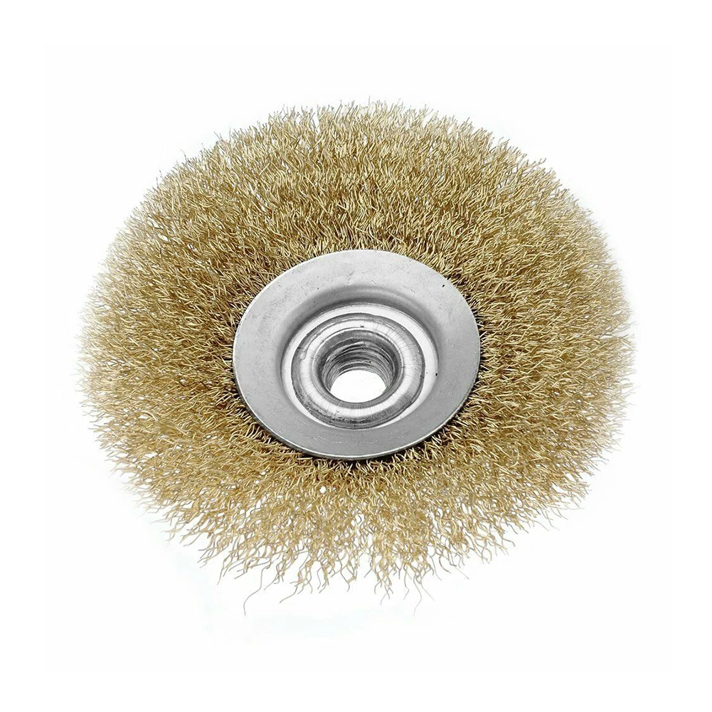 3Pcs Twisted Knot Crimp Steel Brushes Angle Grinder M14 Polishing Wheel Grinding Mill Wire Brush Sanding Polisher For All 115
3Pcs Twisted Knot Crimp Steel Brushes Angle Grinder M14 Polishing Wheel Grinding Mill Wire Brush Sanding Polisher For All 115