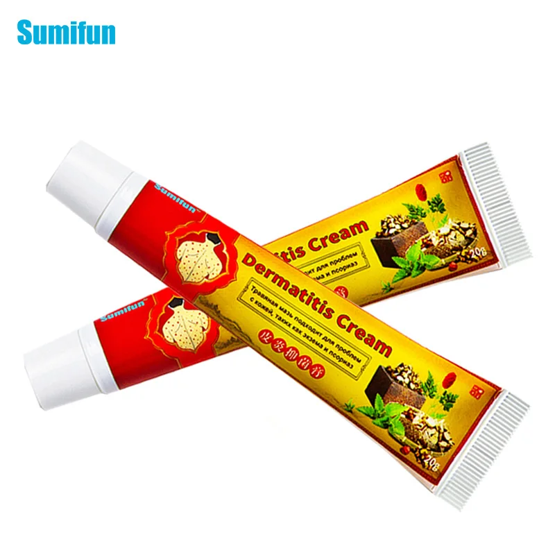 1pcs Dermatitis Ointment Skin Problems Treatment Eczema Psoriasis Herbal Antibacterial Cream Anti-Itching Medical Plaster P1140
1pcs Dermatitis Ointment Skin Problems Treatment Eczema Psoriasis Herbal Antibacterial Cream Anti-Itching Medical Plaster P1140