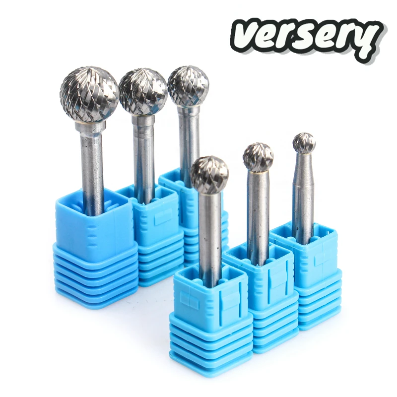 

YG8 Alloy Rotary File 1Pc DX type double slot Tungsten Steel Wood Carving Grinding Head Hard Metal Milling Cutter for copper
