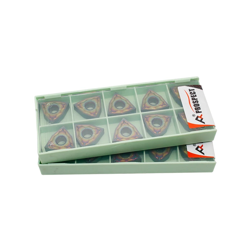 PROSPECT TNGG160402-HA P8080U/WNGG080402-HA P8080U/WNMG080408-TF P8080U Carbide Inserts 10Pcs/Box CNC Lathe Tools
PROSPECT TNGG160402-HA P8080U/WNGG080402-HA P8080U/WNMG080408-TF P8080U Carbide Inserts 10Pcs/Box CNC Lathe Tools