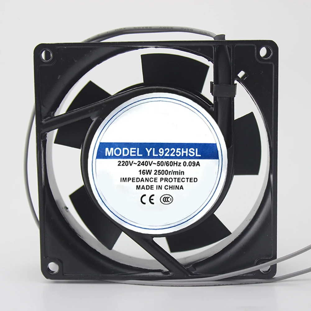 Вентилятор охлаждения для шкафа YL9225HSL, для XYLFAN 9025, 9 см, 220-240 В, 0,09a, 2 провода
Вентилятор охлаждения для шкафа YL9225HSL, для XYLFAN 9025, 9 см, 220-240 В, 0,09a, 2 провода