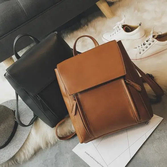 England Retro Women Backpacks 2020 Fashion New Quality PU leather College winds High capacity School bag Women's Shoulder Bag
England Retro Women Backpacks 2020 Fashion New Quality PU leather College winds High capacity School bag Women's Shoulder Bag