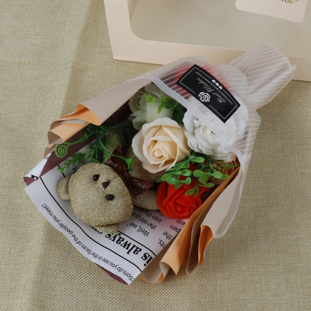 Flower Bouquet LED Creative Luminous 32cm For Birthday Gift Valentine Bear
Flower Bouquet LED Creative Luminous 32cm For Birthday Gift Valentine Bear