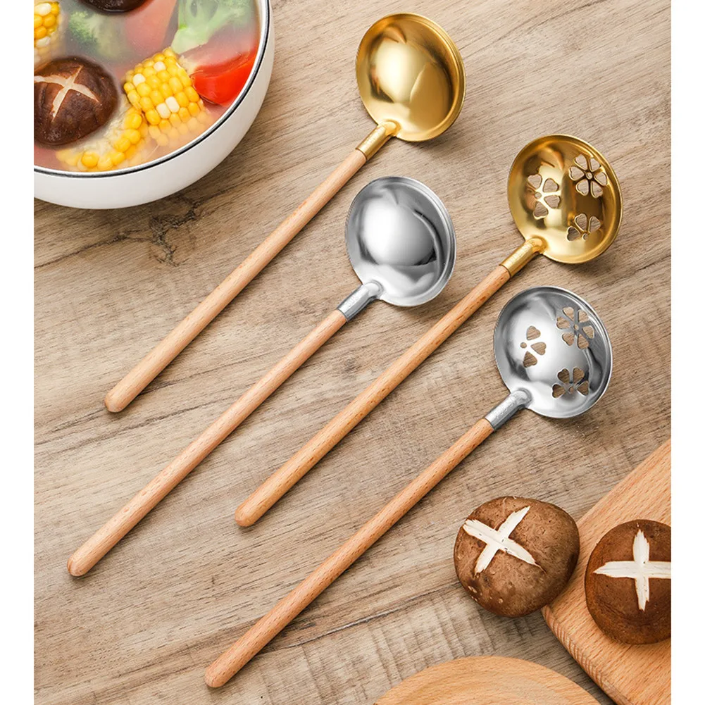 Stainless Steel Colander Multifunctional Long-Handled Spaghetti Slotted Serving Spoon Salad Slotted Spoon For Home Kitchen
Stainless Steel Colander Multifunctional Long-Handled Spaghetti Slotted Serving Spoon Salad Slotted Spoon For Home Kitchen