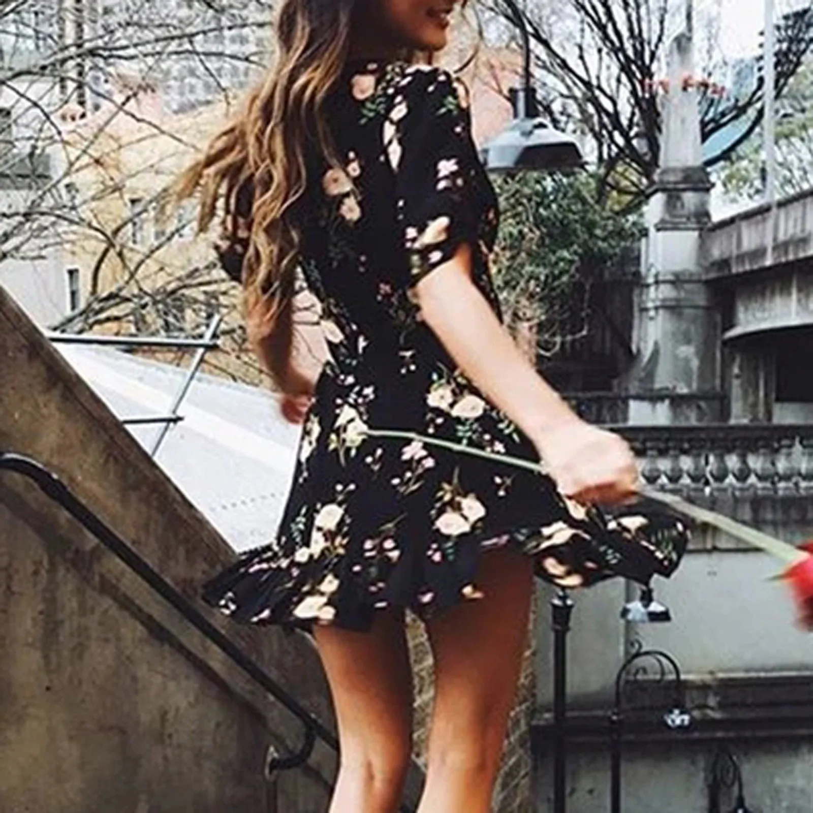 Summer Dress For Women 2021 Ruffle Sleeveless Off-Shoulder Print Casual Dresses y2k Fashion Ladies V-Neck Beach Holiday Dress
Summer Dress For Women 2021 Ruffle Sleeveless Off-Shoulder Print Casual Dresses y2k Fashion Ladies V-Neck Beach Holiday Dress