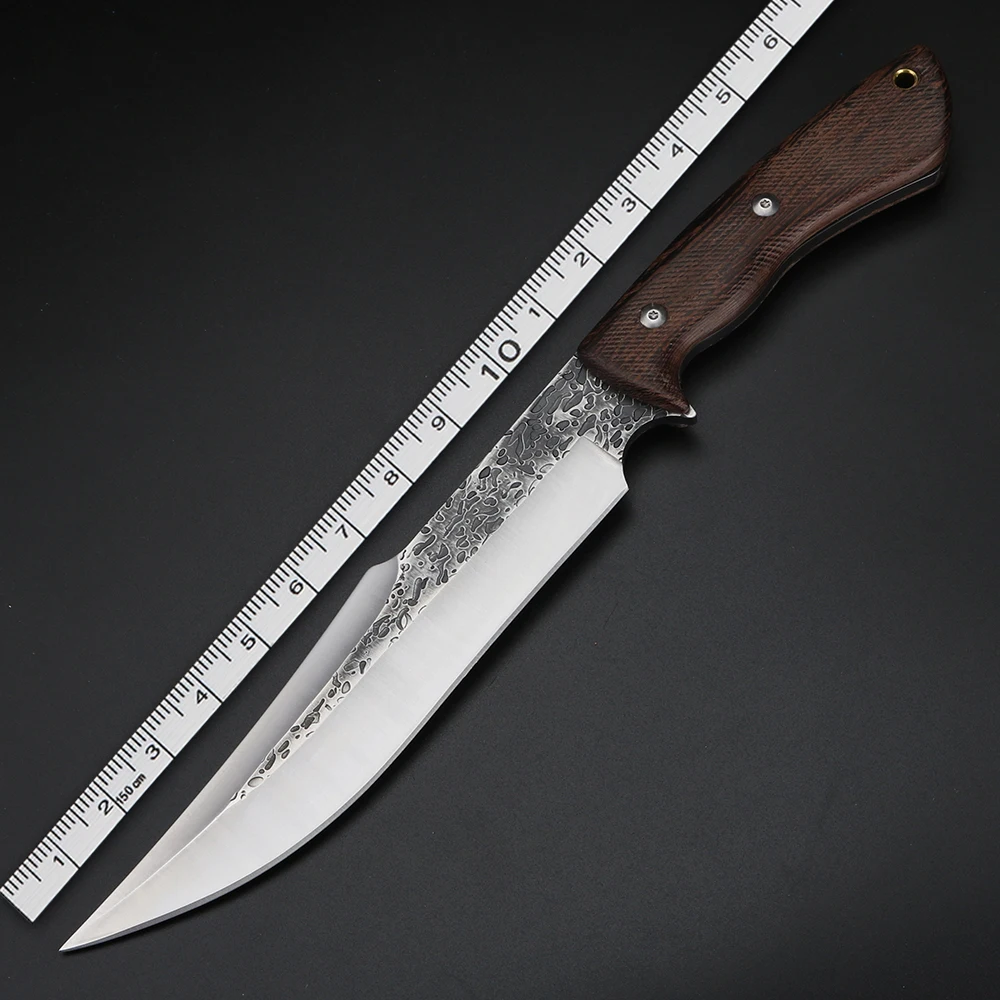 Full Tang Outdoor Knife Wild Hunting Knives Camping Survival Knife High Hardness 58HRC Fixed Blade Knives Leather Sheath
Full Tang Outdoor Knife Wild Hunting Knives Camping Survival Knife High Hardness 58HRC Fixed Blade Knives Leather Sheath
