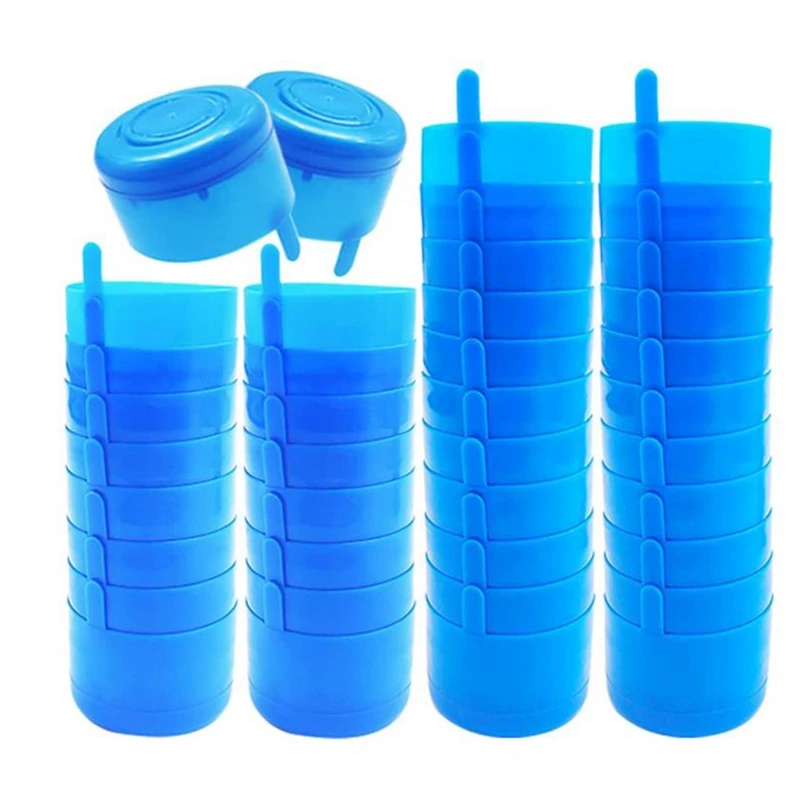 40 Pcs Water Jug Cap,Anti Splash Water Bottle Caps,Reusable 55Mm Non Spill Caps With Bottle Handle For Screw Top Bottles
40 Pcs Water Jug Cap,Anti Splash Water Bottle Caps,Reusable 55Mm Non Spill Caps With Bottle Handle For Screw Top Bottles