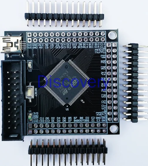 Макетная плата STM32H7 STM32H743VIT6 H750VBT6, минимальная системная плата, основная плата, плата адаптера
Макетная плата STM32H7 STM32H743VIT6 H750VBT6, минимальная системная плата, основная плата, плата адаптера