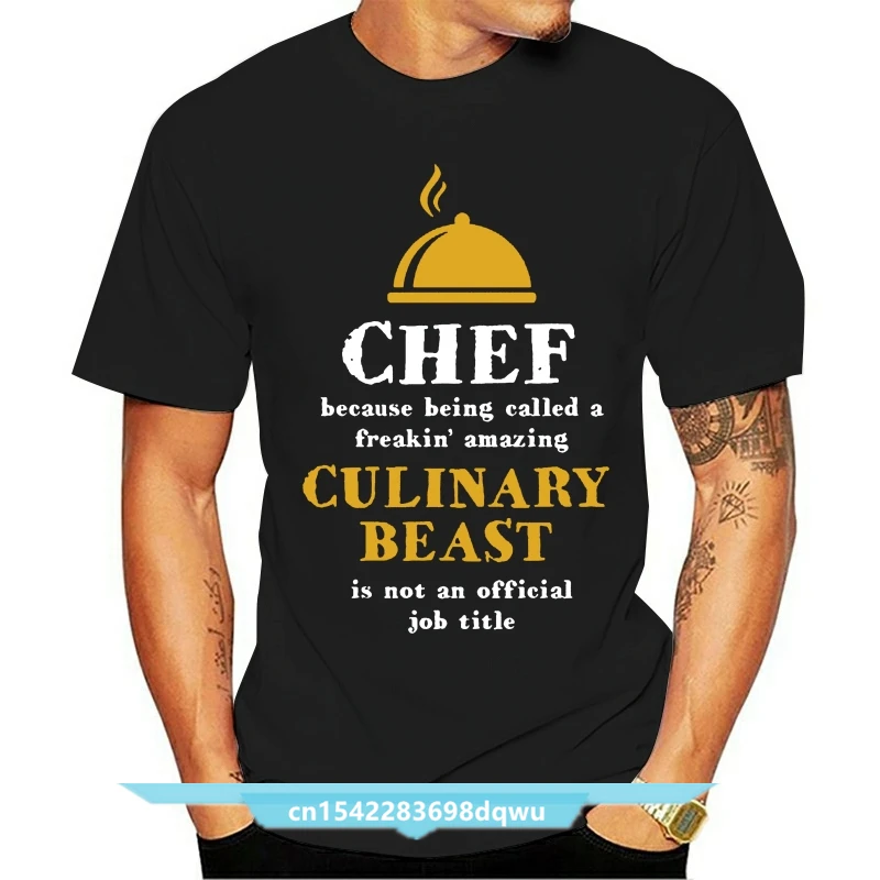 Culinary Beast Chef Kitchen Cook Grill Gift T Shirt Kawaii Breathable Round Collar Character Cotton Summer Style Novelty Shirt
Culinary Beast Chef Kitchen Cook Grill Gift T Shirt Kawaii Breathable Round Collar Character Cotton Summer Style Novelty Shirt