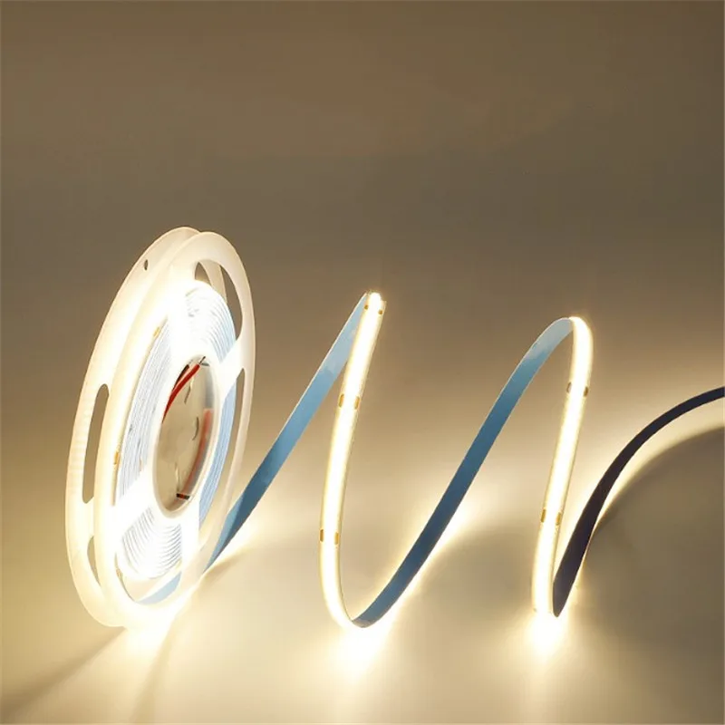8mm COB High Density Flex Led Strip Tape Light Dimmable Linear Ribbon Warm White/Nature White/Cool White 320leds/m DC12V/24V
8mm COB High Density Flex Led Strip Tape Light Dimmable Linear Ribbon Warm White/Nature White/Cool White 320leds/m DC12V/24V