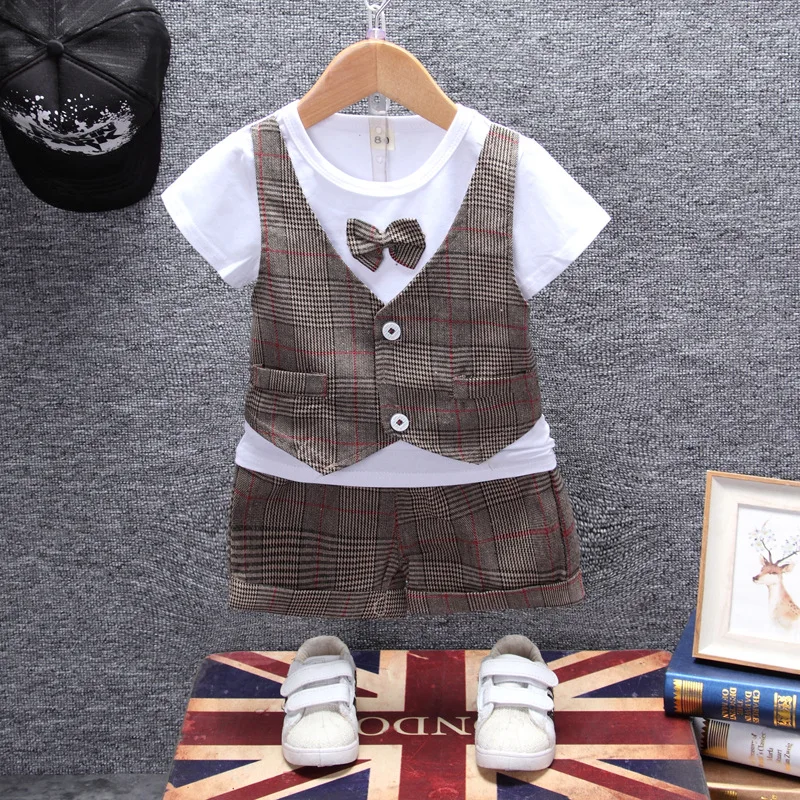 DIIMUU Baby Children Boys Clothing Sets 2pcs T-shirt + Shorts Kids Outfits 1-4 Years Fashion Cotton Tops Pants Summer Wear
DIIMUU Baby Children Boys Clothing Sets 2pcs T-shirt + Shorts Kids Outfits 1-4 Years Fashion Cotton Tops Pants Summer Wear