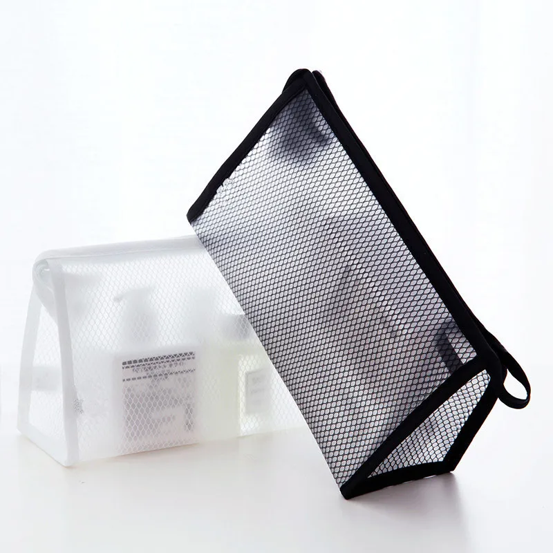 Grid Transparent Women Makeup Bag Zipper Pouch Cosmetic Organizer Portable Travel Bag Reusable Waterproof Make Up Toiletry Kit
Grid Transparent Women Makeup Bag Zipper Pouch Cosmetic Organizer Portable Travel Bag Reusable Waterproof Make Up Toiletry Kit