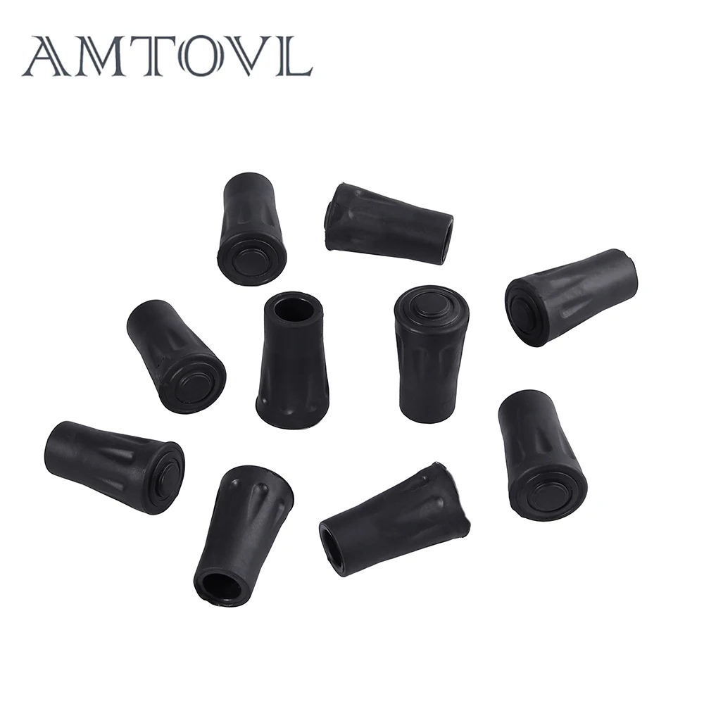 AMTOVL 10pcs Walking Stick Trekking Hiking Pole Rubber Ferrule End Caps Replacement Spare For Hammers Hiking Sticks and Poles
AMTOVL 10pcs Walking Stick Trekking Hiking Pole Rubber Ferrule End Caps Replacement Spare For Hammers Hiking Sticks and Poles