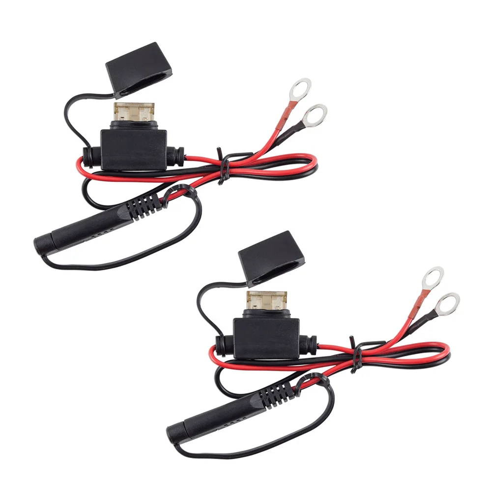 2 Pcs Ring Charger Adapter 12V Harness Connector Cable Terminal Motorcycle Battery
2 Pcs Ring Charger Adapter 12V Harness Connector Cable Terminal Motorcycle Battery