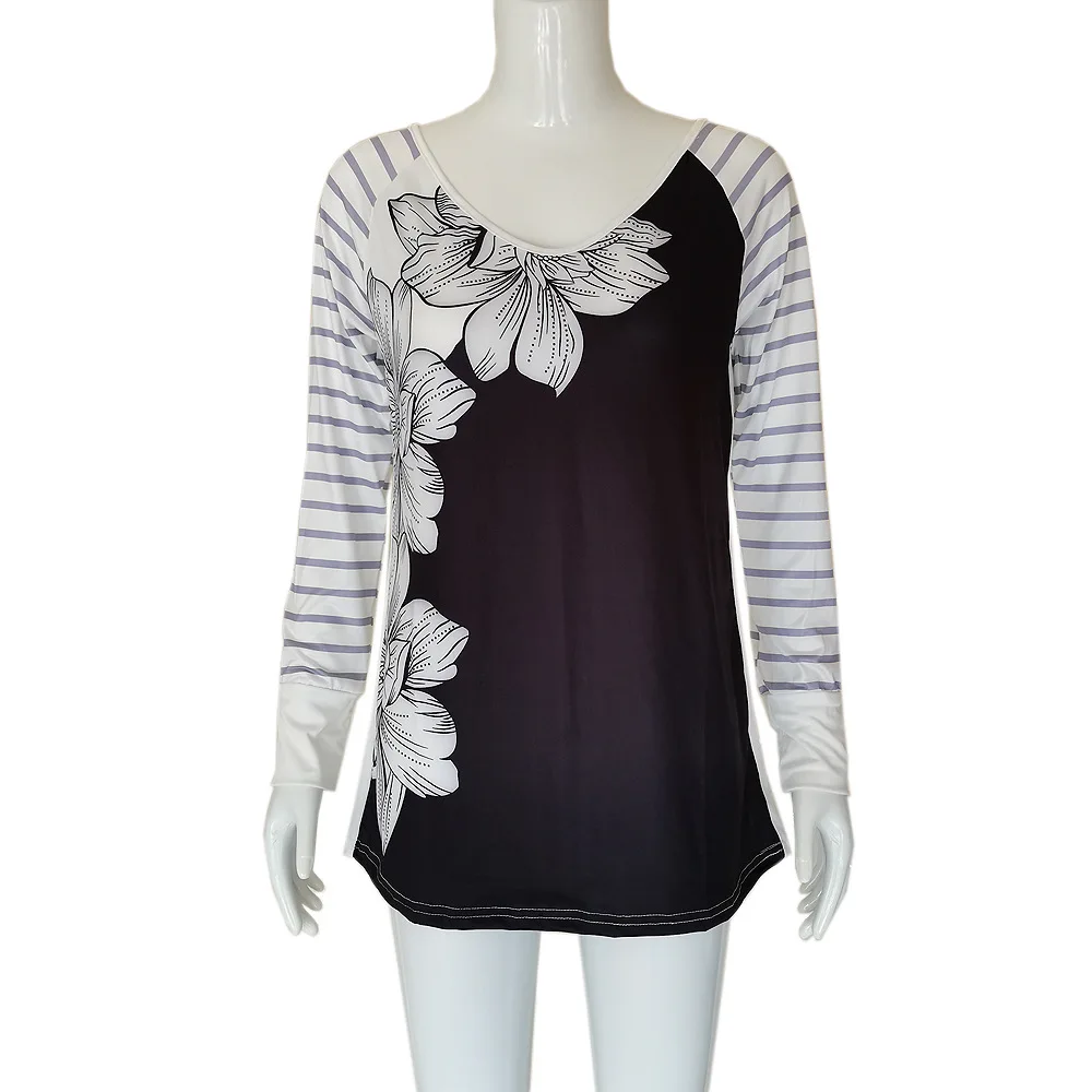 2021 Spring Autumn New Hot Sale Polyester Fashion Letter Printing Female Tee Long-Sleeved Women T-Shirt Urban Casual Tops
2021 Spring Autumn New Hot Sale Polyester Fashion Letter Printing Female Tee Long-Sleeved Women T-Shirt Urban Casual Tops