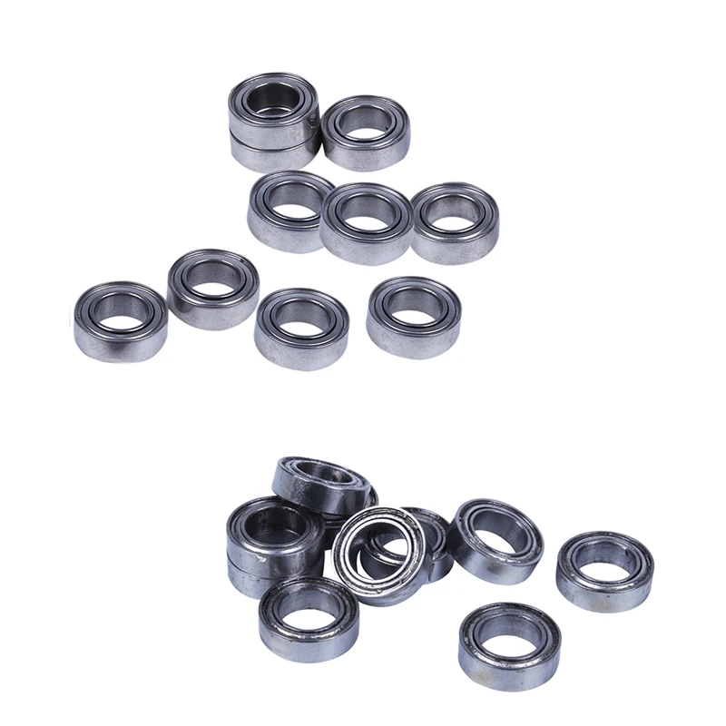 20Pcs Miniature Sealed Metal Shielded Metric Radial Ball Bearing, 10Pcs MR95-ZZ 5X9x3mm & 10Pcs MR106-ZZ 6X10x3mm
20Pcs Miniature Sealed Metal Shielded Metric Radial Ball Bearing, 10Pcs MR95-ZZ 5X9x3mm & 10Pcs MR106-ZZ 6X10x3mm