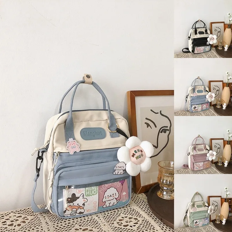 Korean Style Cute Mini Backpacks Women Waterproof Nylon Small Shoulder Bags for Teenage Girls Schoolbags Flower Travel Backpack
Korean Style Cute Mini Backpacks Women Waterproof Nylon Small Shoulder Bags for Teenage Girls Schoolbags Flower Travel Backpack