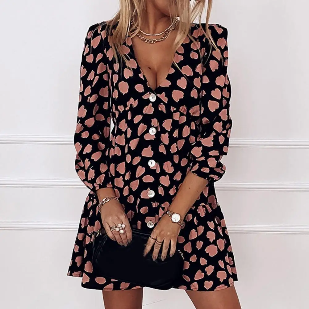 Women's Dress Summer V-Neck High Waist Short Dress for Party Holiday Casual Lady Slim-Fit Flared Mini Dress A-Line Flowers/Dots
Women's Dress Summer V-Neck High Waist Short Dress for Party Holiday Casual Lady Slim-Fit Flared Mini Dress A-Line Flowers/Dots