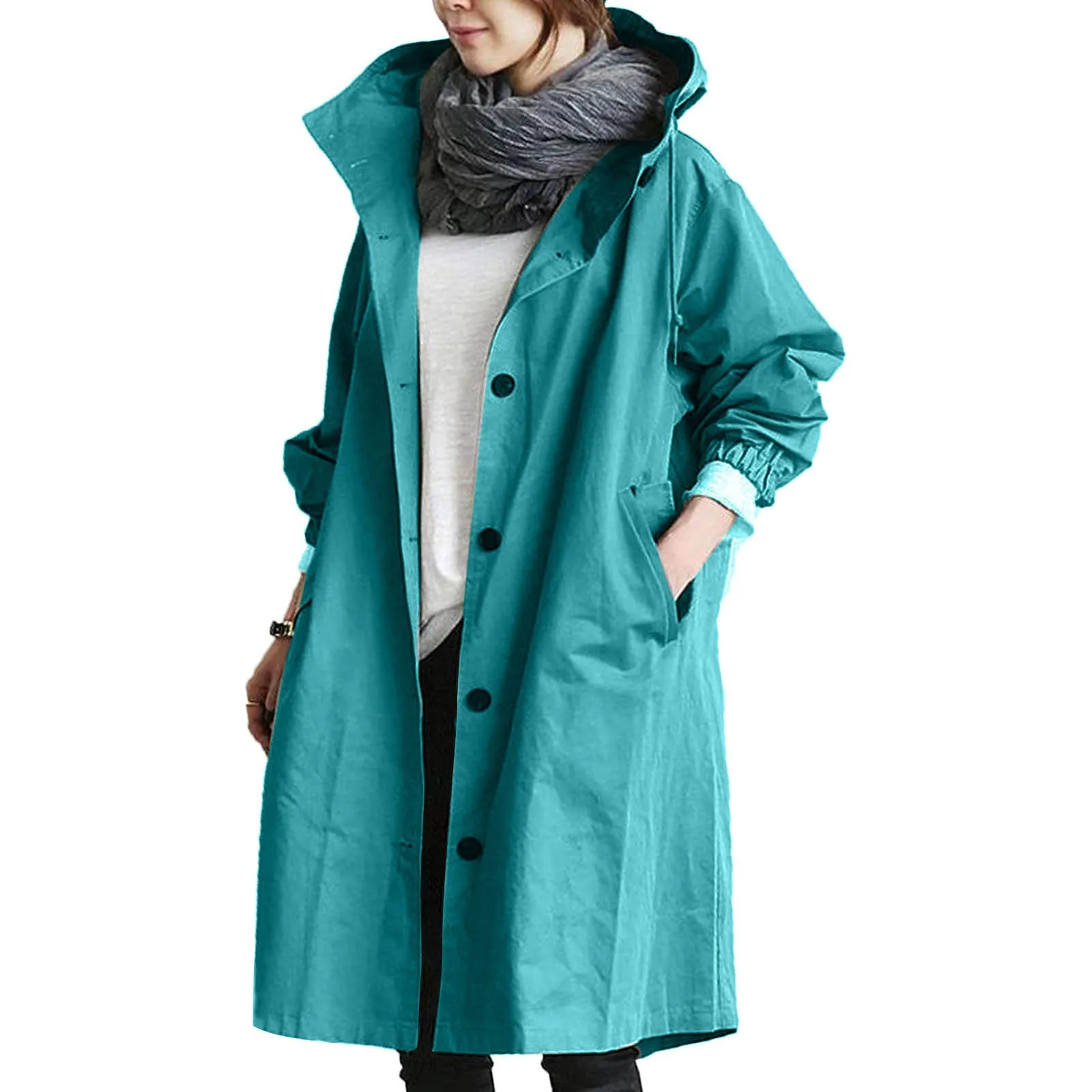 Hot Fashion Design High Quality Womens Winter Loose Hooded Wild Elegant Windbreaker Comfortable Coat Outwear 2021 Korean Style
Hot Fashion Design High Quality Womens Winter Loose Hooded Wild Elegant Windbreaker Comfortable Coat Outwear 2021 Korean Style