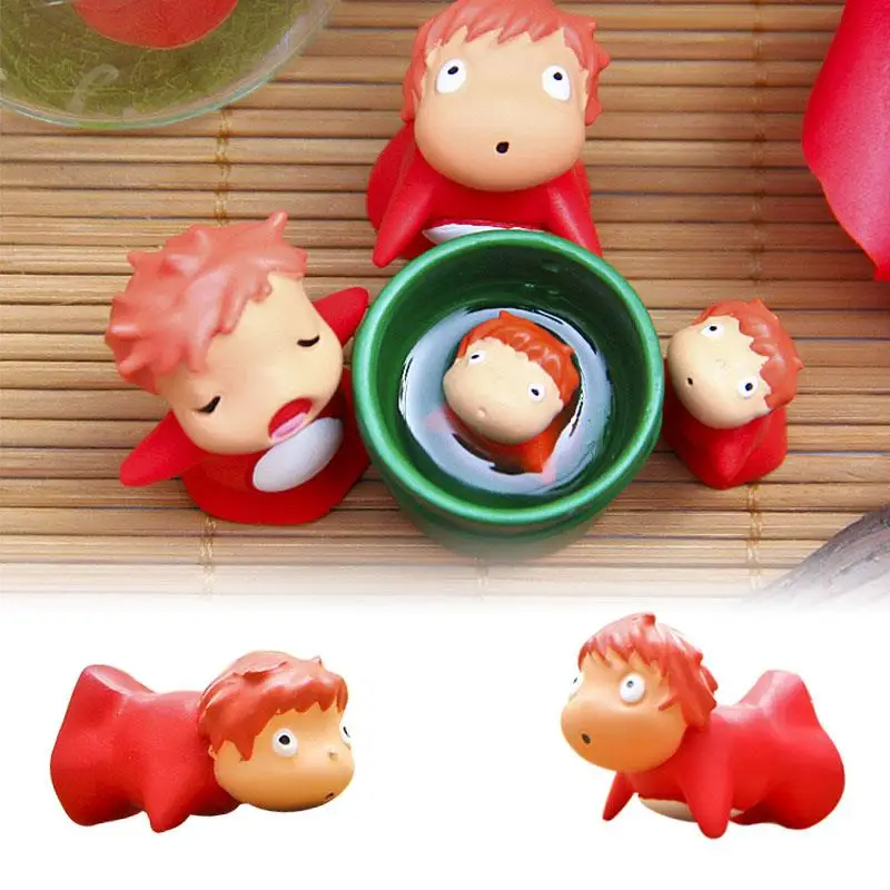 Hayao Miyazaki Ponyo on The Cliff Multiple Styles Home Decoration Exquisite DIY Model Toy Resin 3cm Garden Accessories
Hayao Miyazaki Ponyo on The Cliff Multiple Styles Home Decoration Exquisite DIY Model Toy Resin 3cm Garden Accessories