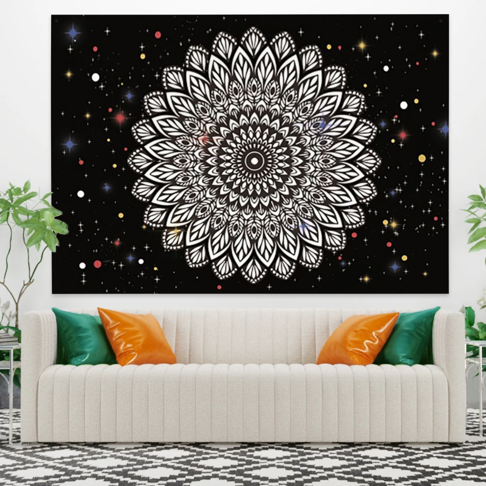 Laeacco Minimalism Mandala Tapestry Wall Hanging Blanket Divination Wall Carpet Cloth Bedroom Home Decor Beach Towel Yaga Mat
Laeacco Minimalism Mandala Tapestry Wall Hanging Blanket Divination Wall Carpet Cloth Bedroom Home Decor Beach Towel Yaga Mat